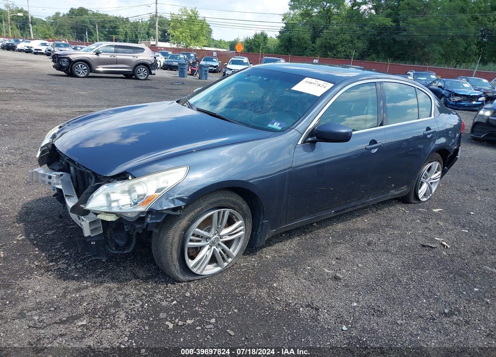 2012 INFINITI G37X VIN: JN1CV6AR0CM977153