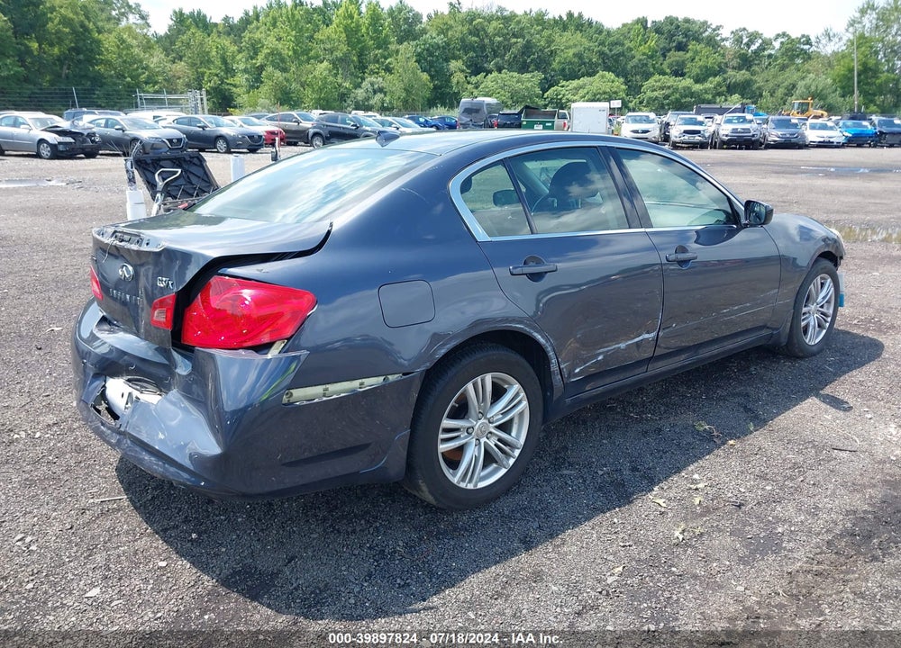 2012 INFINITI G37X VIN: JN1CV6AR0CM977153