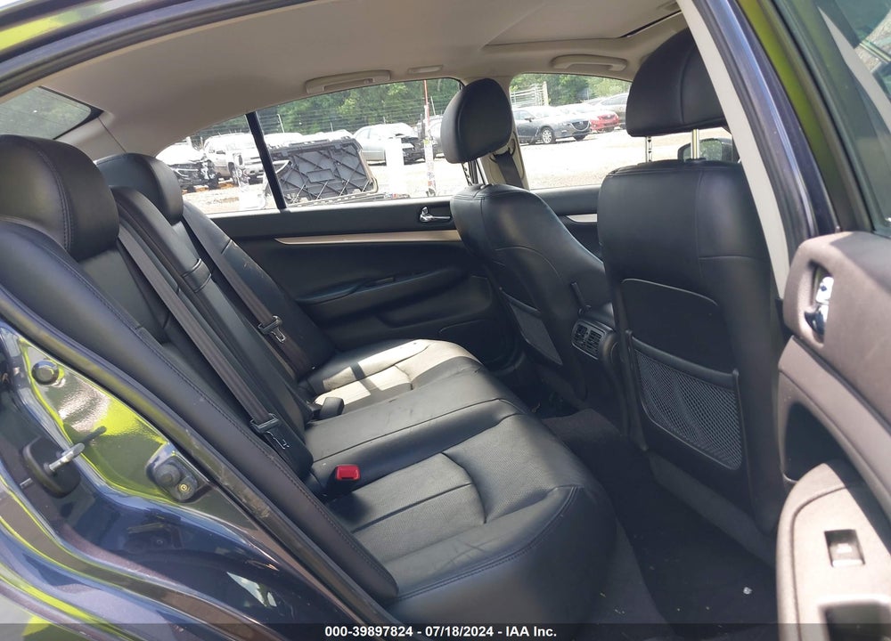 2012 INFINITI G37X VIN: JN1CV6AR0CM977153