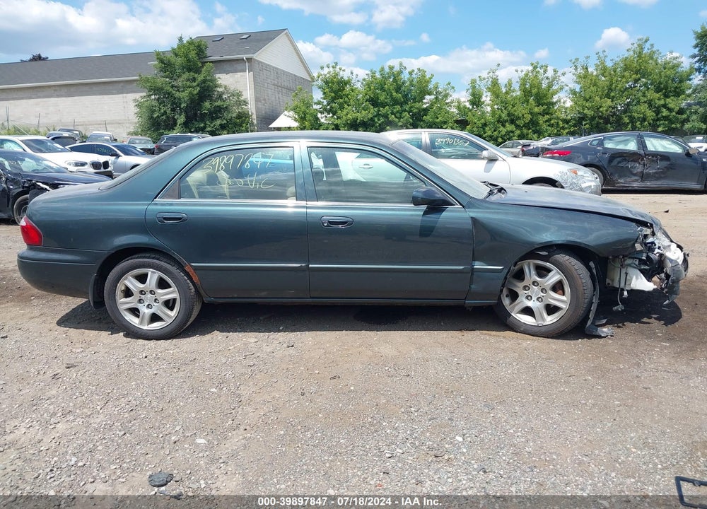 2002 MAZDA 626 ES/LX VIN: 1YVGF22F225294611