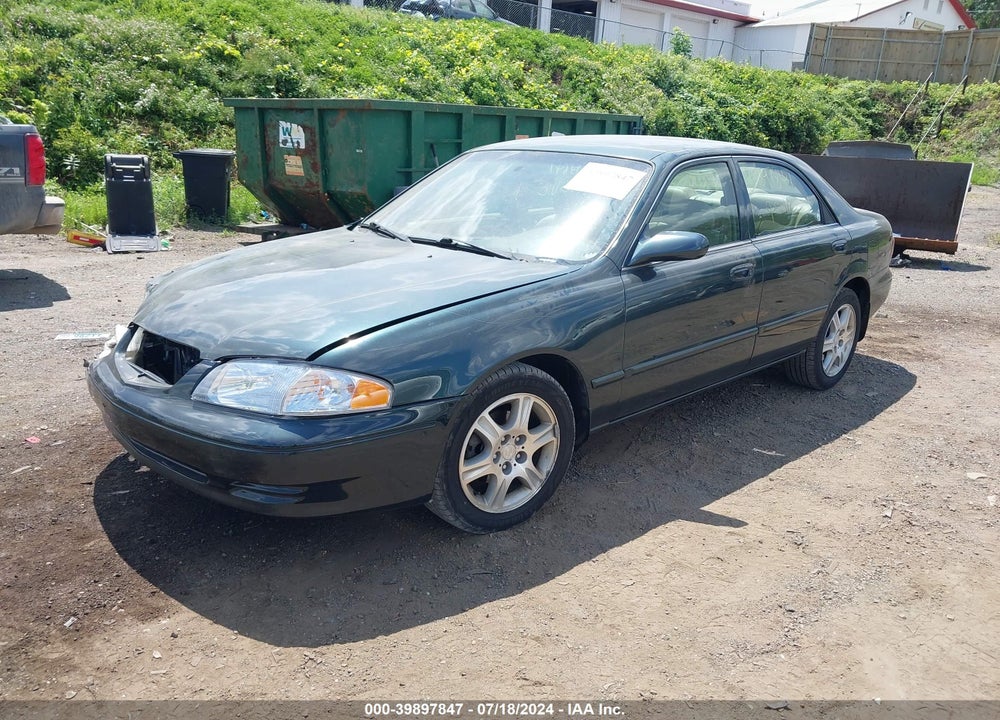 2002 MAZDA 626 ES/LX VIN: 1YVGF22F225294611