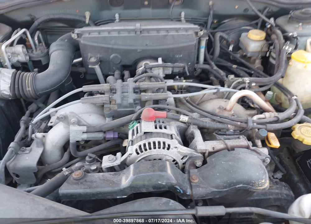 2001 SUBARU OUTBACK VIN: 4S3BH665617646627