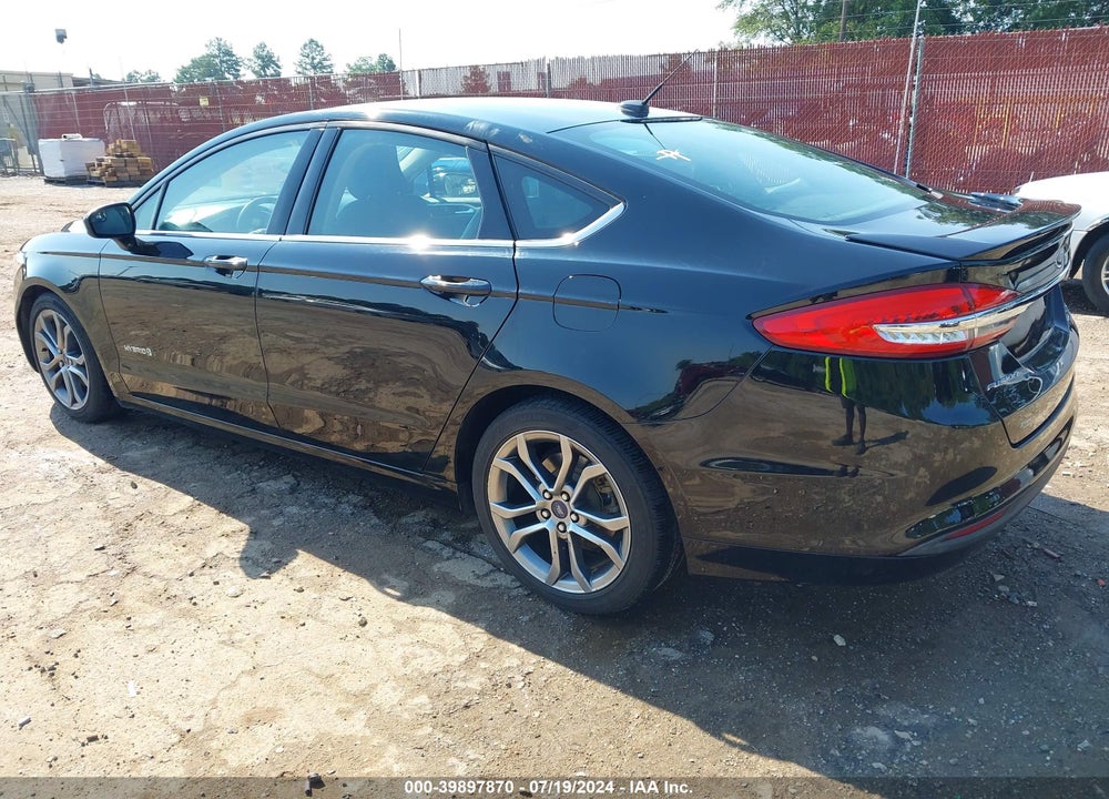 2017 FORD FUSION HYBRID SE VIN: 3FA6P0LU4HR295948