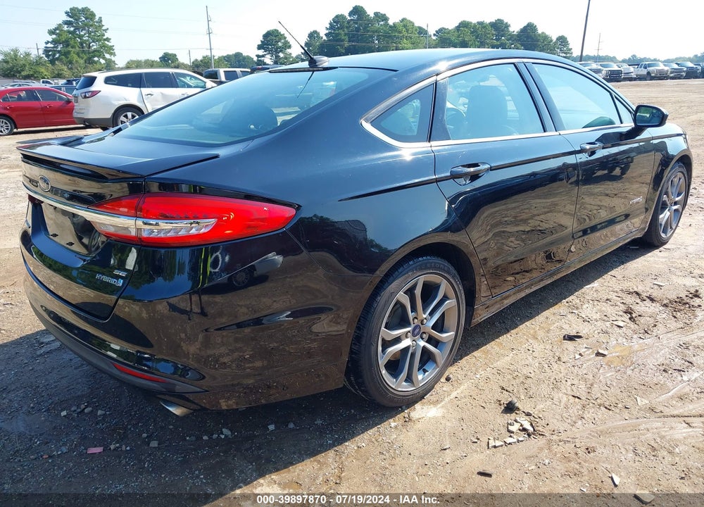 2017 FORD FUSION HYBRID SE VIN: 3FA6P0LU4HR295948
