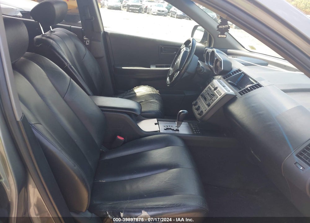 2005 NISSAN MURANO SL VIN: JN8AZ08W35W411906