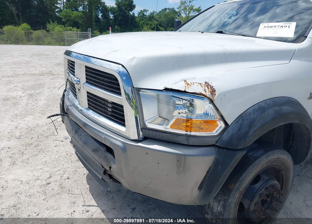 2011 RAM 4500 HD CHASSIS ST/SLT/LAIE VIN: 3D6WU6CL7BG610932