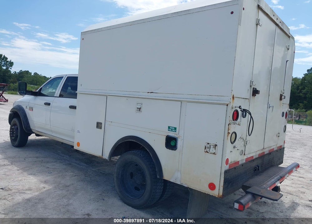 2011 RAM 4500 HD CHASSIS ST/SLT/LAIE VIN: 3D6WU6CL7BG610932