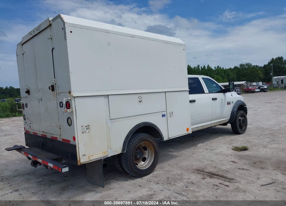 2011 RAM 4500 HD CHASSIS ST/SLT/LAIE VIN: 3D6WU6CL7BG610932