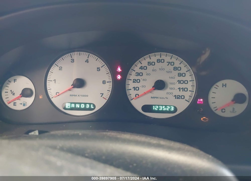 2002 DODGE INTREPID SE VIN: 2B3HD46R12H193859