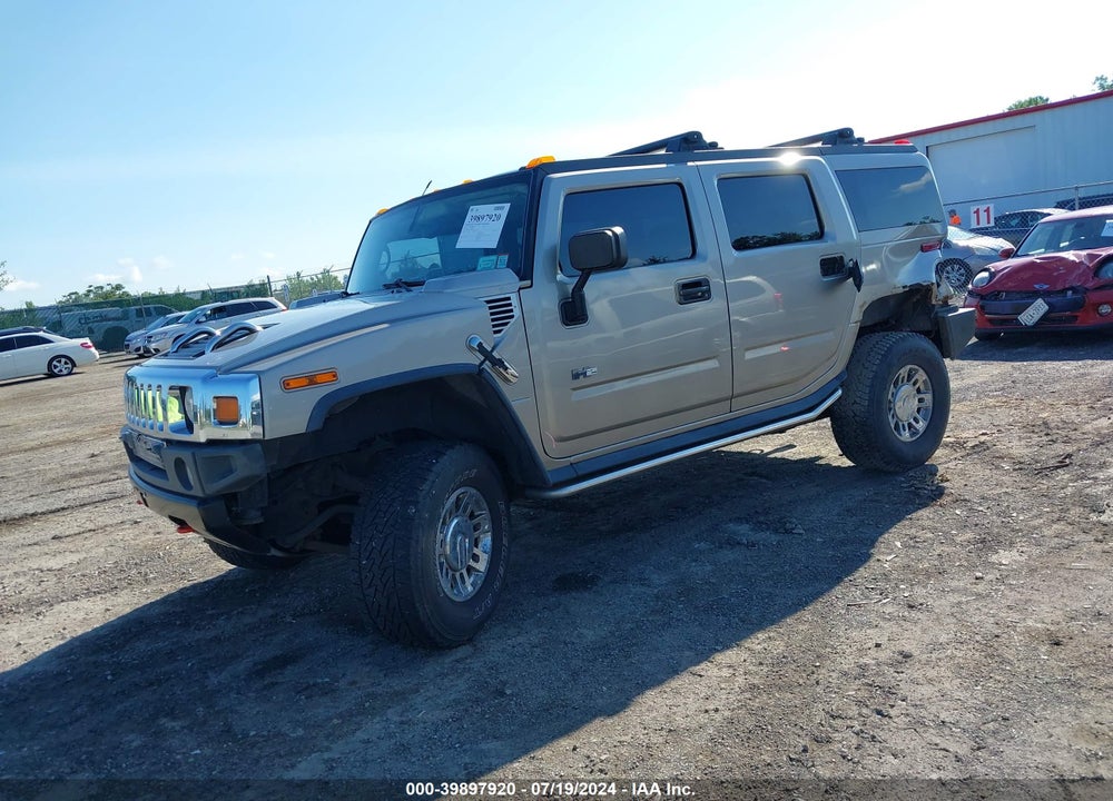 2003 HUMMER H2 VIN: 5GRGN23U83H143891