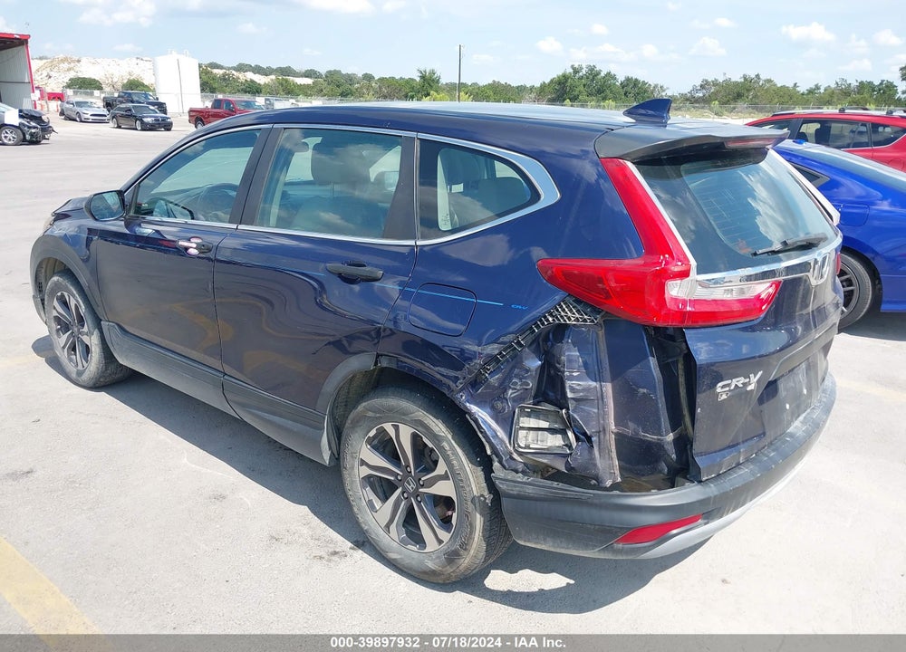 2017 HONDA CR-V LX VIN: 7FARW5H34HE002899