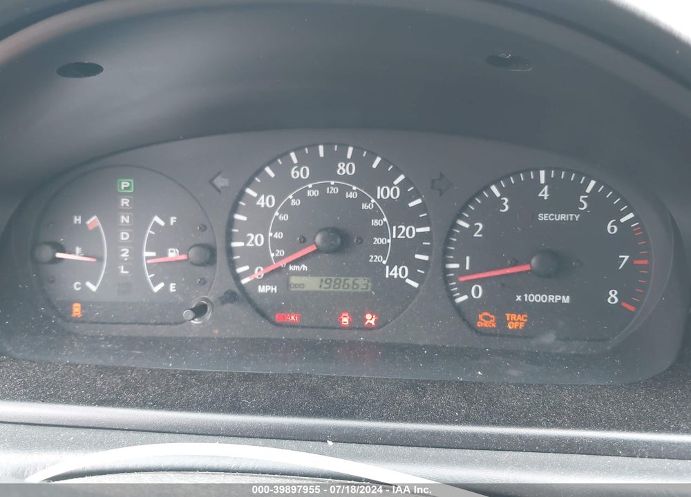 2000 TOYOTA CAMRY SOLARA SLE V6 VIN: 2T1CF28P6YC357774