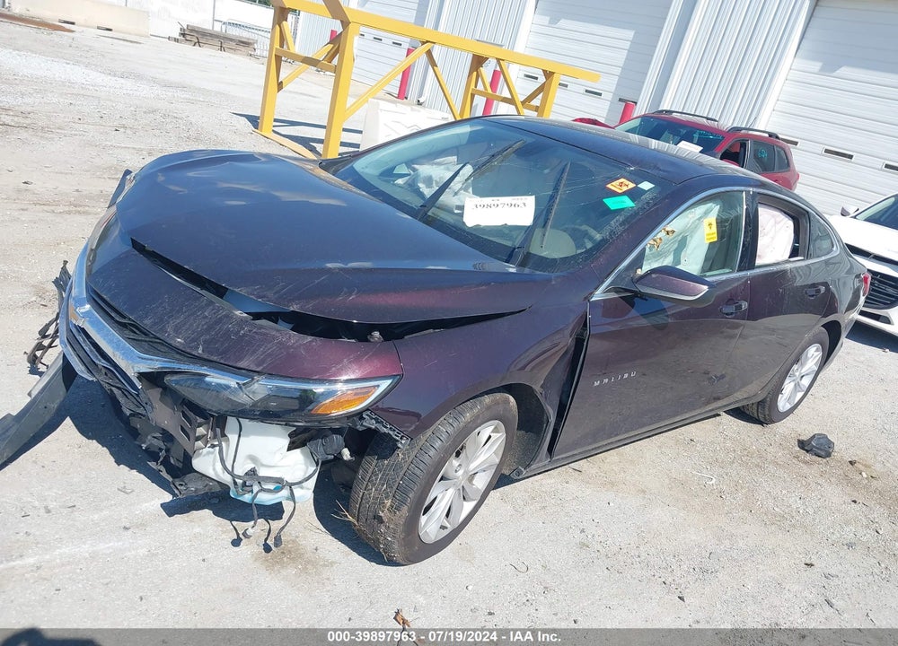 2021 CHEVROLET MALIBU FWD LT VIN: 1G1ZD5ST0MF045483