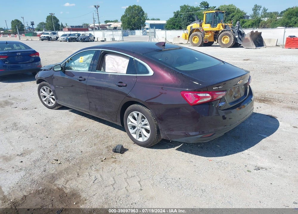 2021 CHEVROLET MALIBU FWD LT VIN: 1G1ZD5ST0MF045483