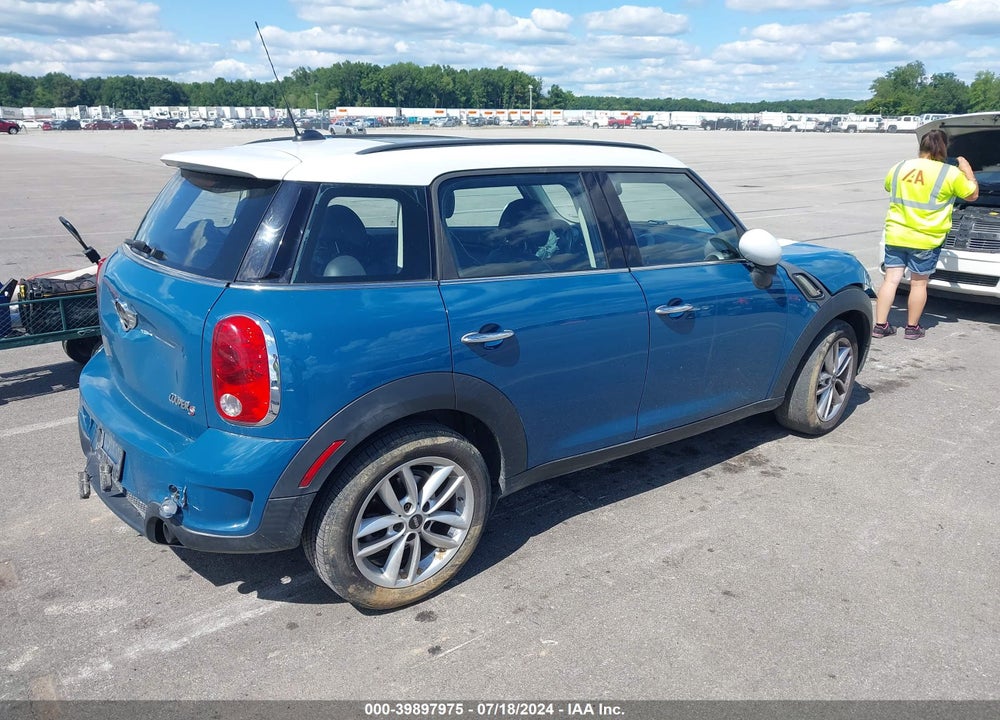 2012 MINI COOPER S COUNTRYMAN VIN: WMWZC3C50CWL83704