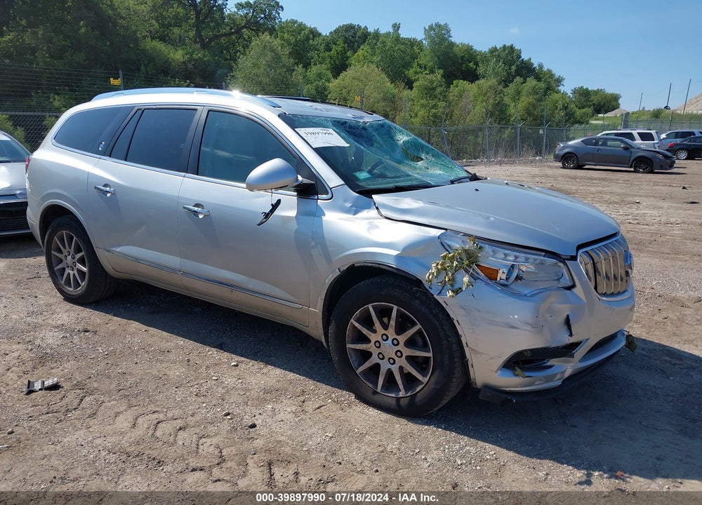 2014 BUICK ENCLAVE LEATHER VIN: 5GAKVBKD7EJ204920