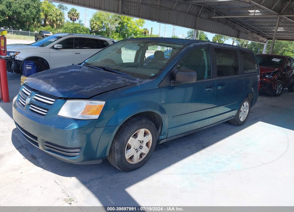 2009 DODGE GRAND CARAVAN SE VIN: 2D8HN44E49R666607