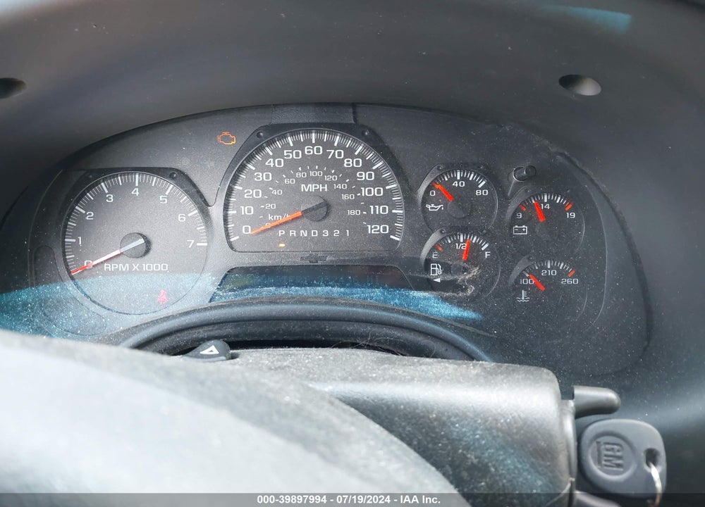 2007 CHEVROLET TRAILBLAZER LT VIN: 1GNDT13S472306412