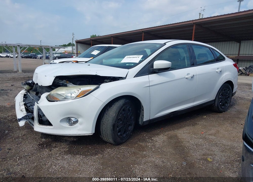 2012 FORD FOCUS SE VIN: 1FAHP3F22CL145784