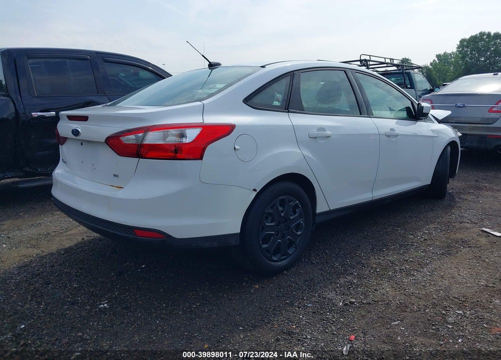 2012 FORD FOCUS SE VIN: 1FAHP3F22CL145784