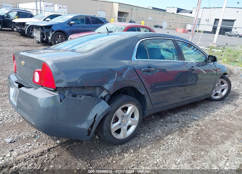 2009 CHEVROLET MALIBU LS VIN: 1G1ZG57B49F251002