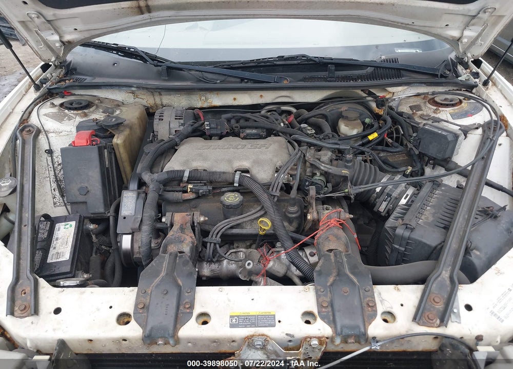 2002 BUICK CENTURY CUSTOM VIN: 2G4WS52JX21165760