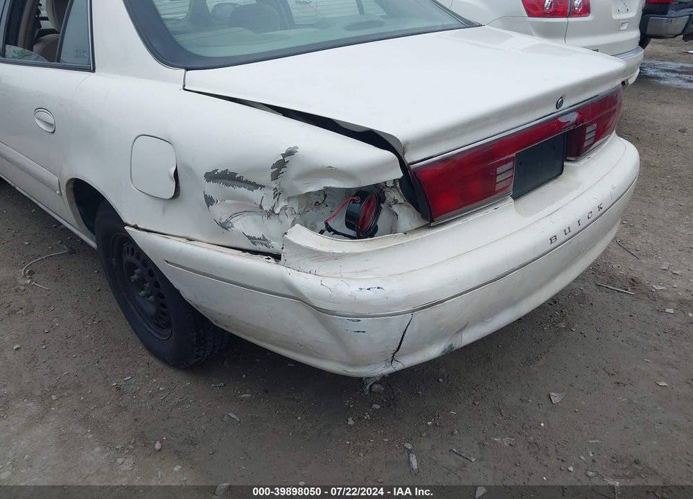 2002 BUICK CENTURY CUSTOM VIN: 2G4WS52JX21165760