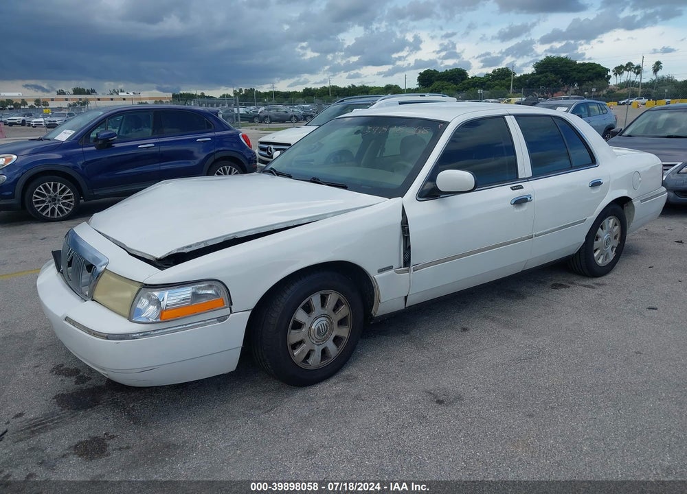 2004 MERCURY GRAND MARQUIS LS VIN: 2MEFM75W04X669783