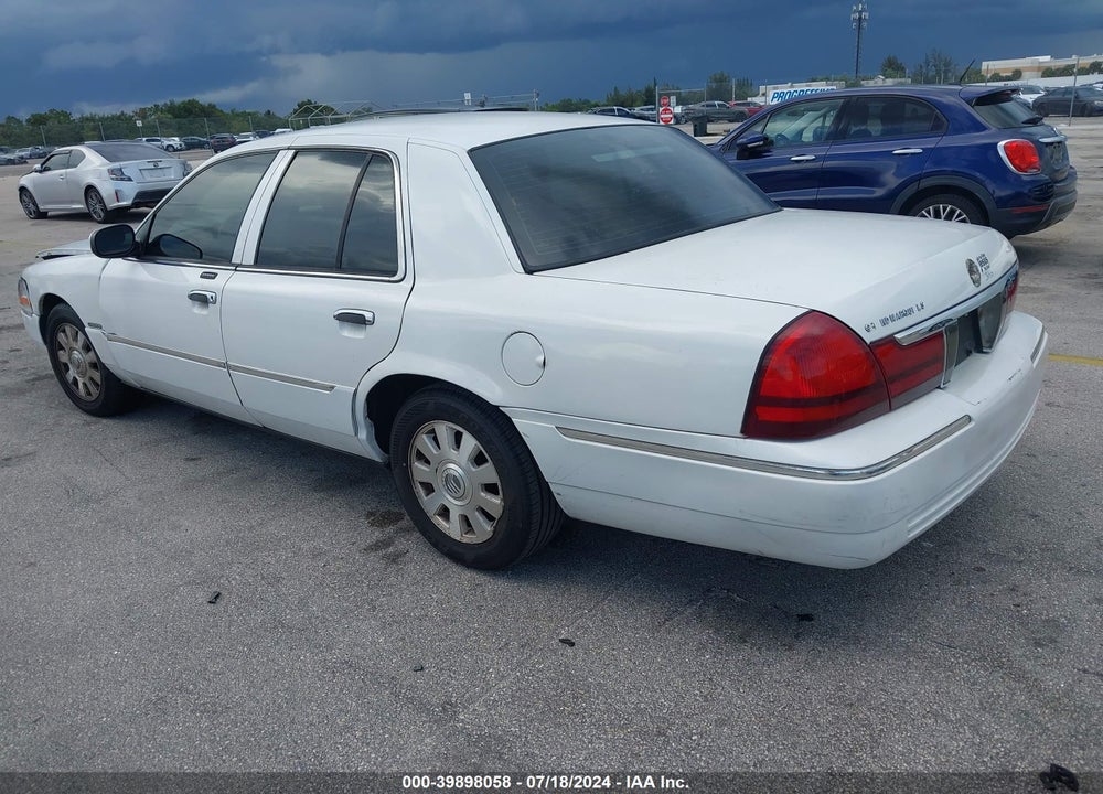 2004 MERCURY GRAND MARQUIS LS VIN: 2MEFM75W04X669783