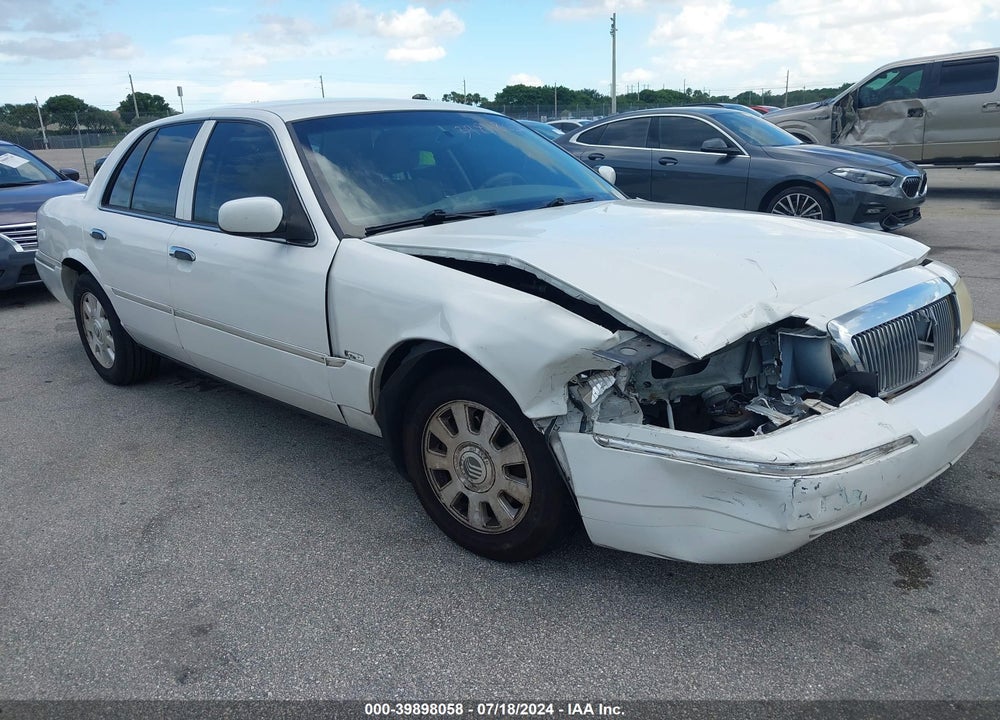 2004 MERCURY GRAND MARQUIS LS VIN: 2MEFM75W04X669783