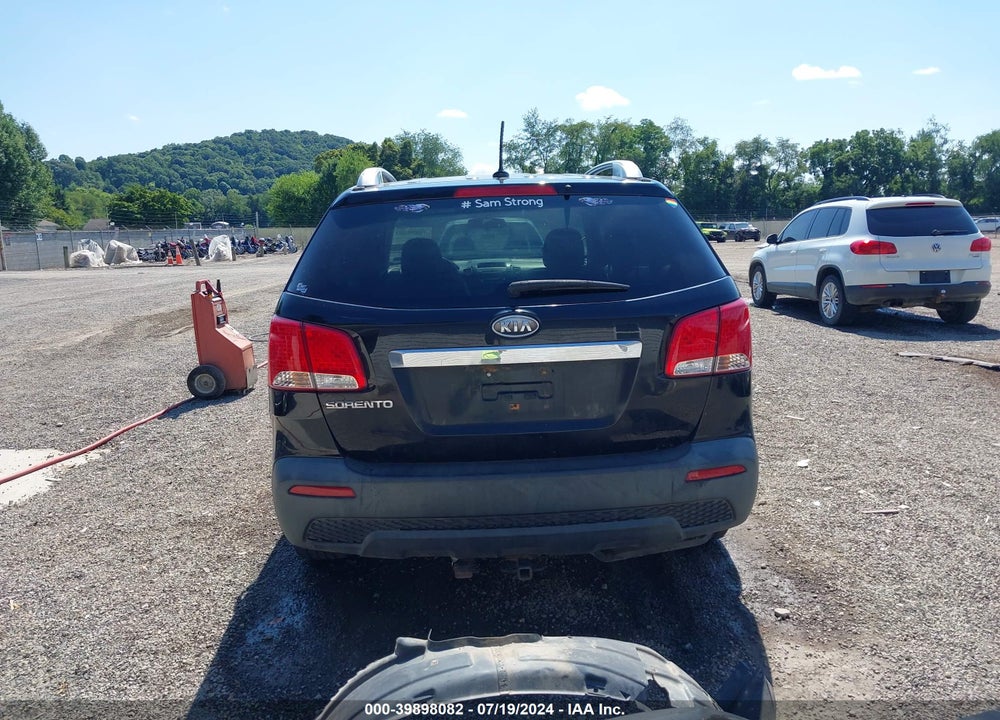 2012 KIA SORENTO LX V6 VIN: 5XYKTDA28CG187980