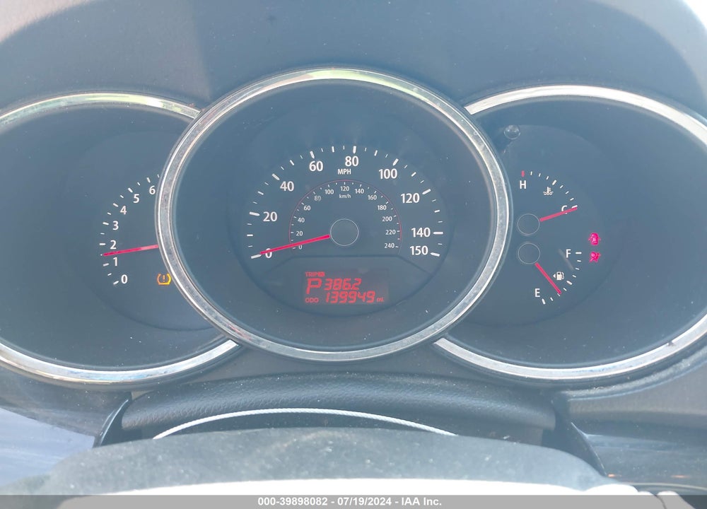 2012 KIA SORENTO LX V6 VIN: 5XYKTDA28CG187980