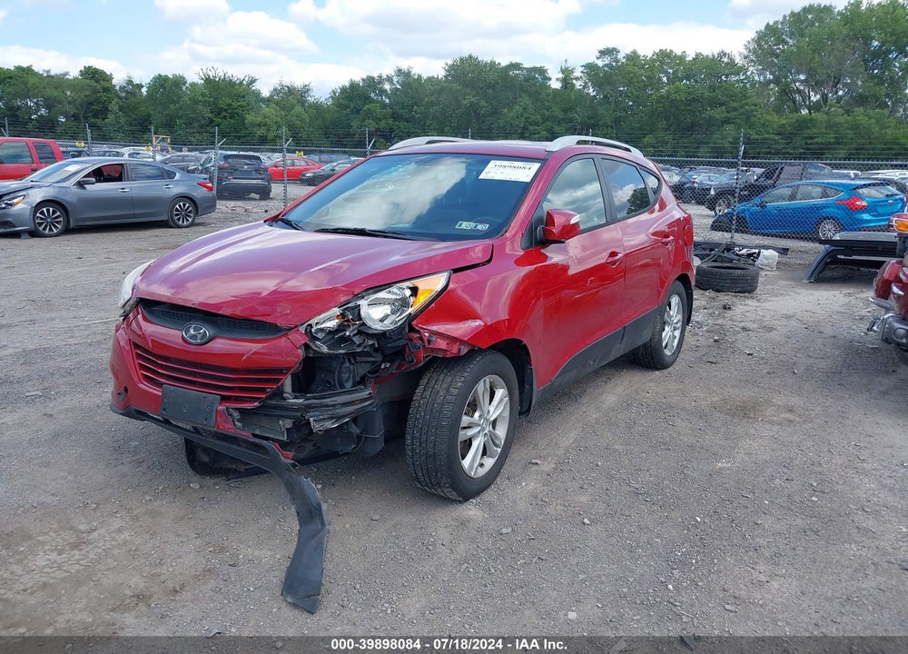 2012 HYUNDAI TUCSON GLS VIN: KM8JUCAC2CU420371