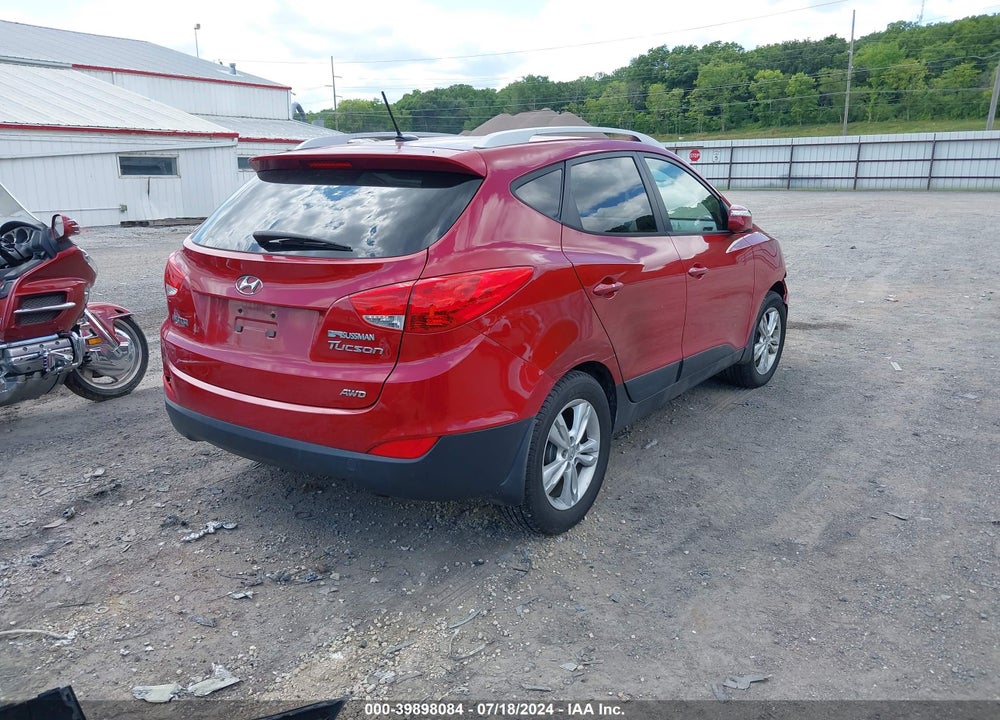 2012 HYUNDAI TUCSON GLS VIN: KM8JUCAC2CU420371