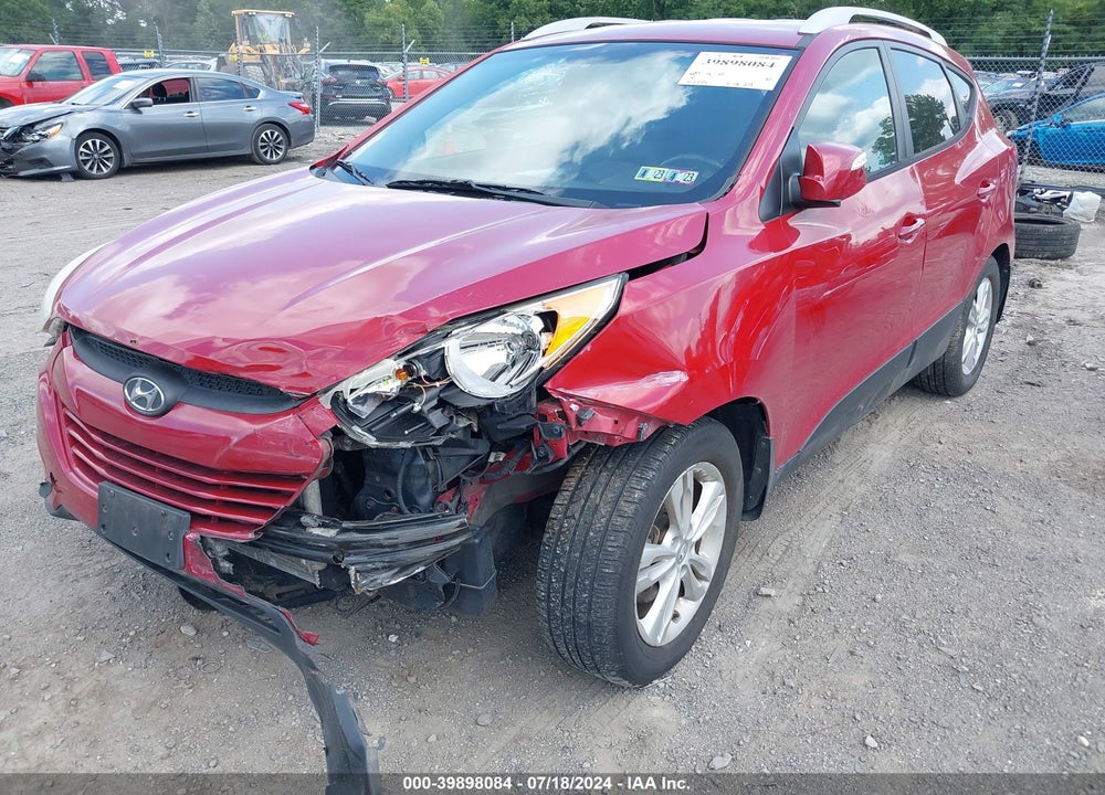 2012 HYUNDAI TUCSON GLS VIN: KM8JUCAC2CU420371