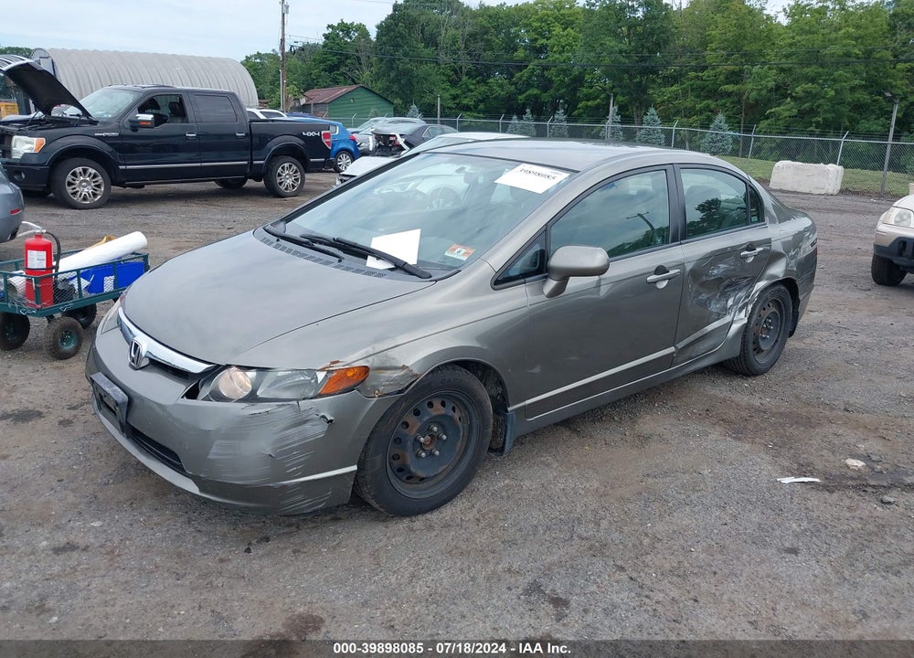 2007 HONDA CIVIC LX VIN: 2HGFA16537H305225