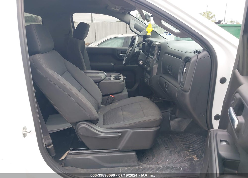 2021 CHEVROLET SILVERADO 1500 2WD REGULAR CAB LONG BED WT VIN: 3GCNWAEKXMG330198