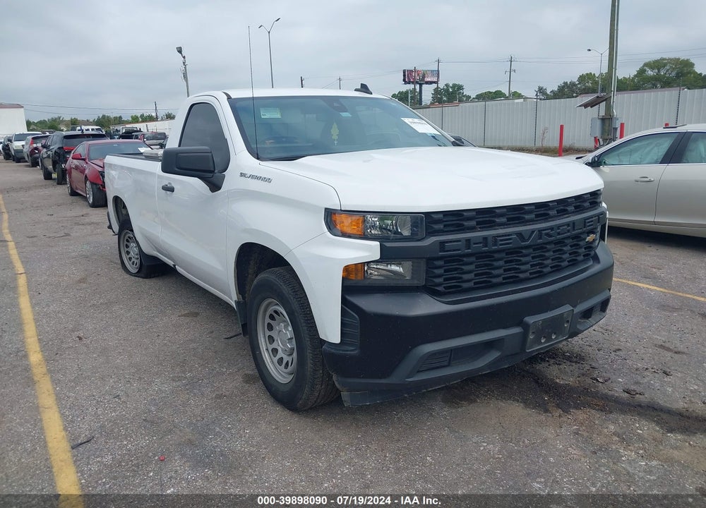 2021 CHEVROLET SILVERADO 1500 2WD REGULAR CAB LONG BED WT VIN: 3GCNWAEKXMG330198