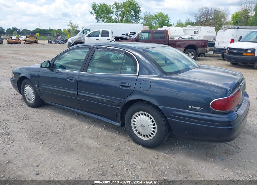 2000 BUICK LESABRE CUSTOM VIN: 1G4HP54K0Y4199980