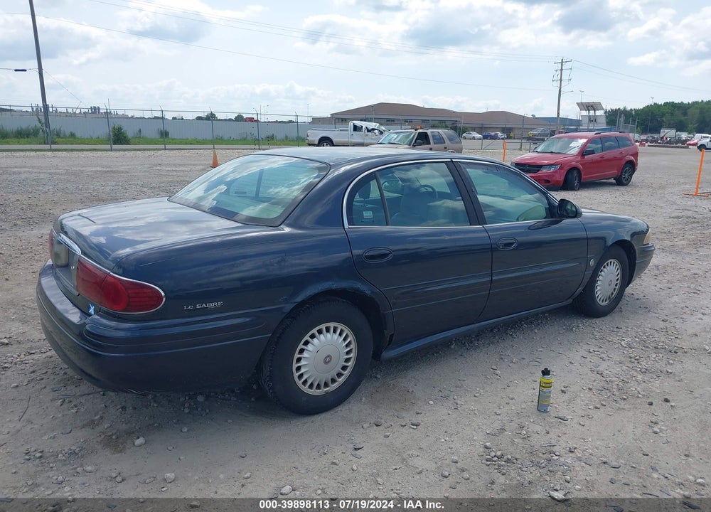 2000 BUICK LESABRE CUSTOM VIN: 1G4HP54K0Y4199980