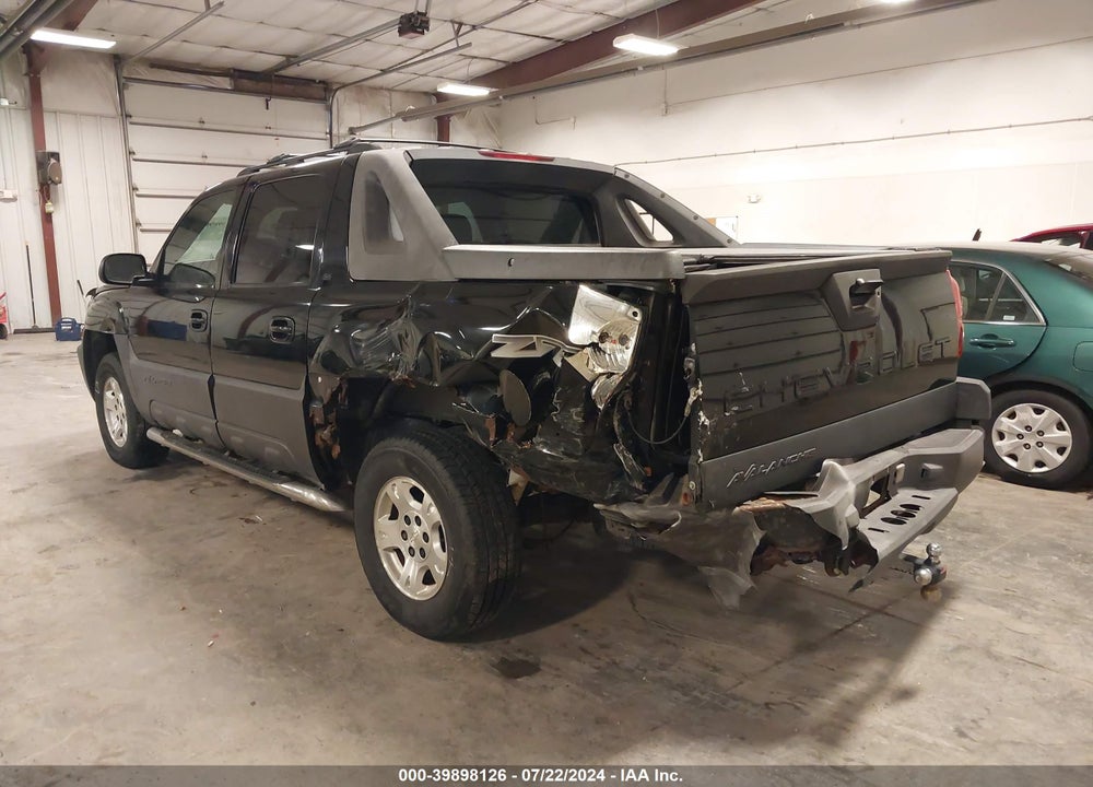 2005 CHEVROLET AVALANCHE 1500 Z71 VIN: 3GNEK12Z15G136682