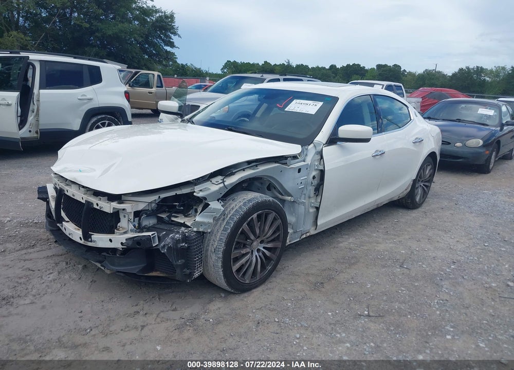 2016 MASERATI GHIBLI S VIN: ZAM57RSA3G1185334
