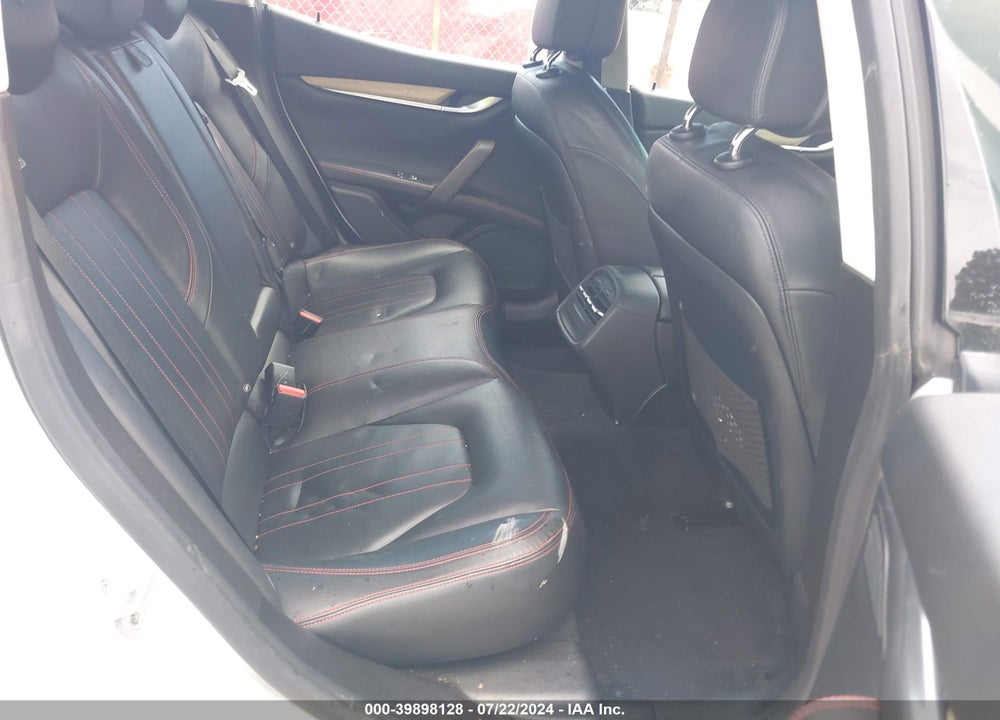 2016 MASERATI GHIBLI S VIN: ZAM57RSA3G1185334