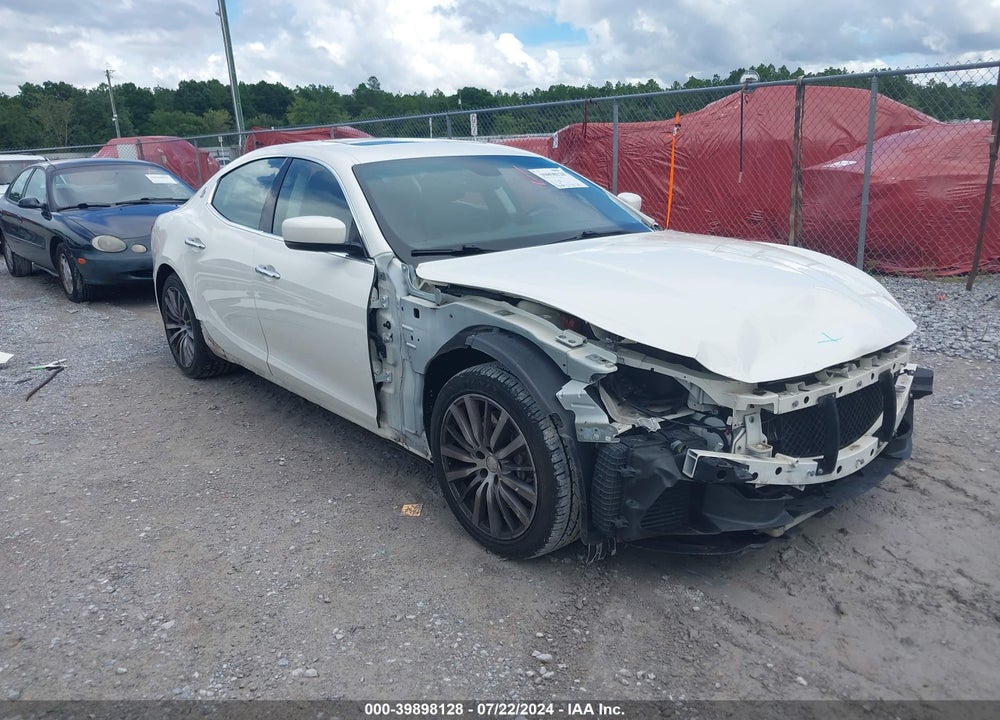 2016 MASERATI GHIBLI S VIN: ZAM57RSA3G1185334