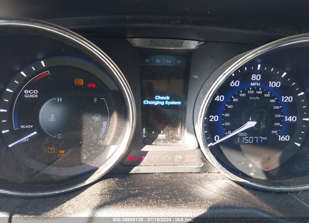 2014 HYUNDAI SONATA HYBRID VIN: KMHEC4A41EA106251
