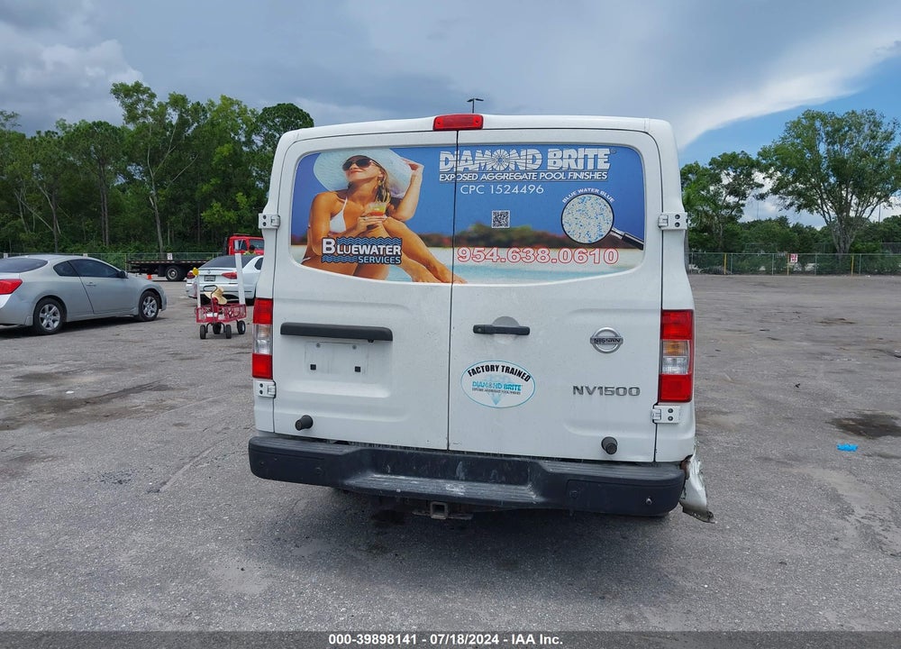 2018 NISSAN NV CARGO NV1500 SV V6 VIN: 1N6BF0KM4JN809493