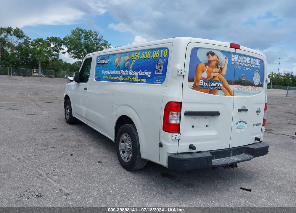 2018 NISSAN NV CARGO NV1500 SV V6 VIN: 1N6BF0KM4JN809493
