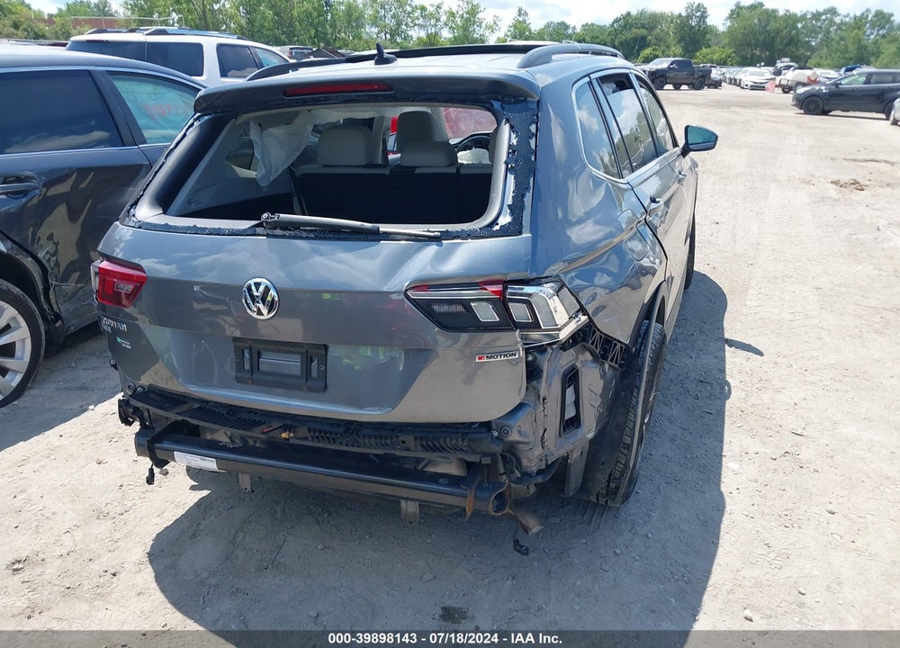 2019 VOLKSWAGEN TIGUAN 2.0T SE/2.0T SEL/2.0T SEL R-LINE/2.0T SEL R-LINE BLACK VIN: 3VV2B7AX8KM164718