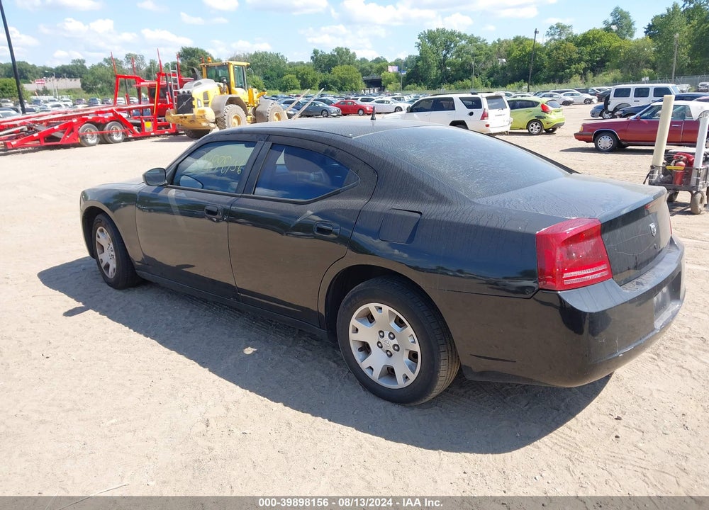 2007 DODGE CHARGER VIN: 2B3LA43R87H822483