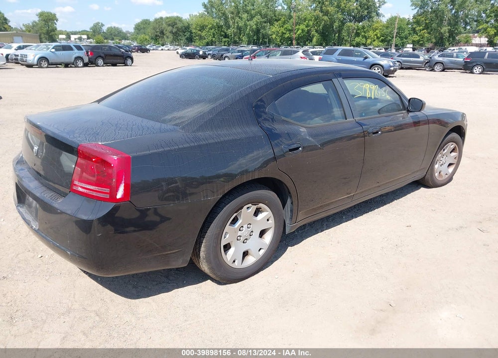 2007 DODGE CHARGER VIN: 2B3LA43R87H822483